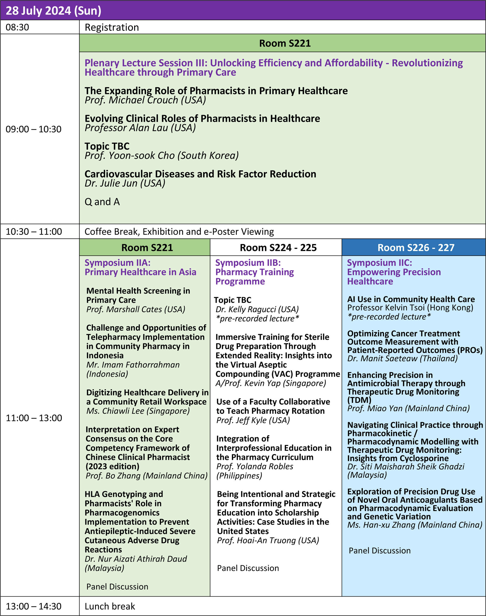 ACCP 2024 Main Programme