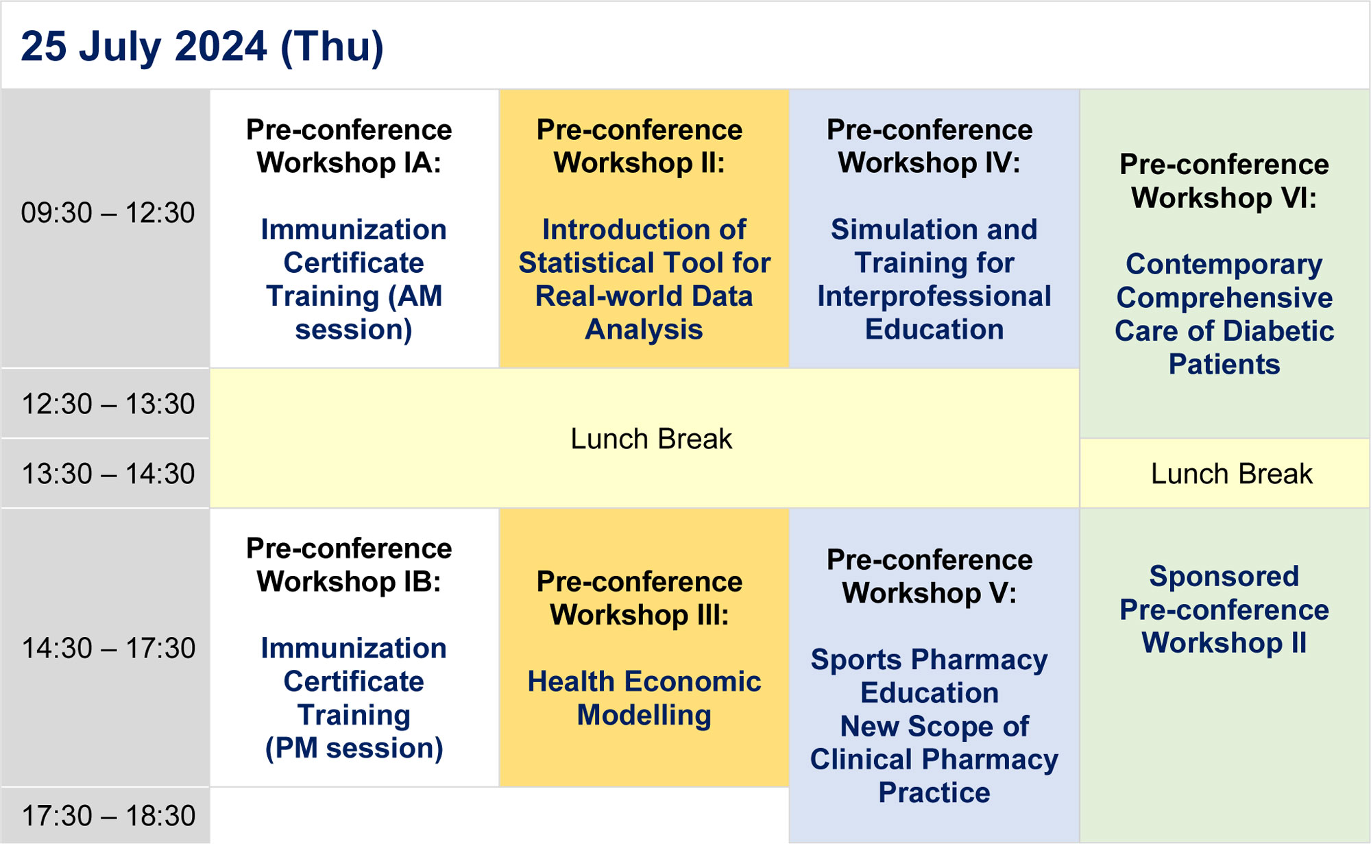 ACCP 2024 Programme at a Glance